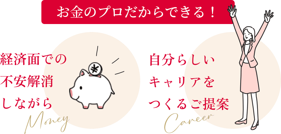 お金のプロだからできる！